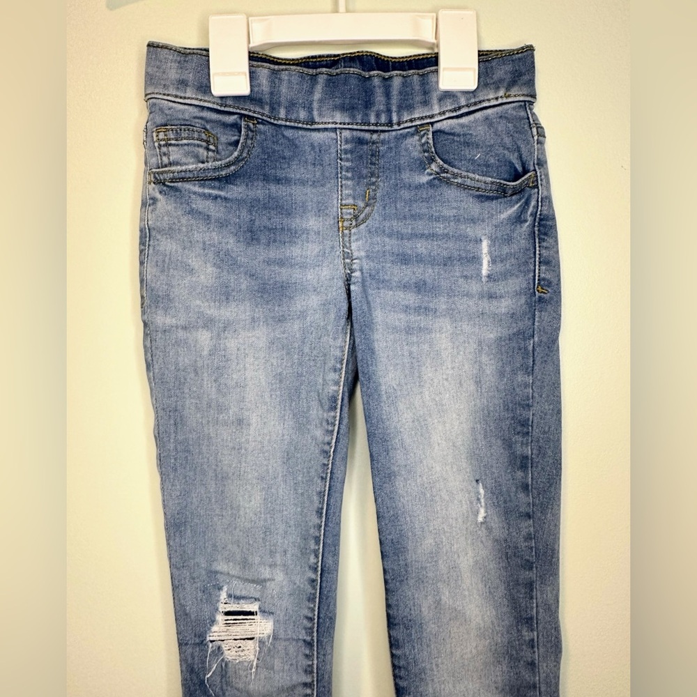 Cat & Jack Slim Elastic Waste Jeggings / Jeans Girls 8 - Picture 7 of 10